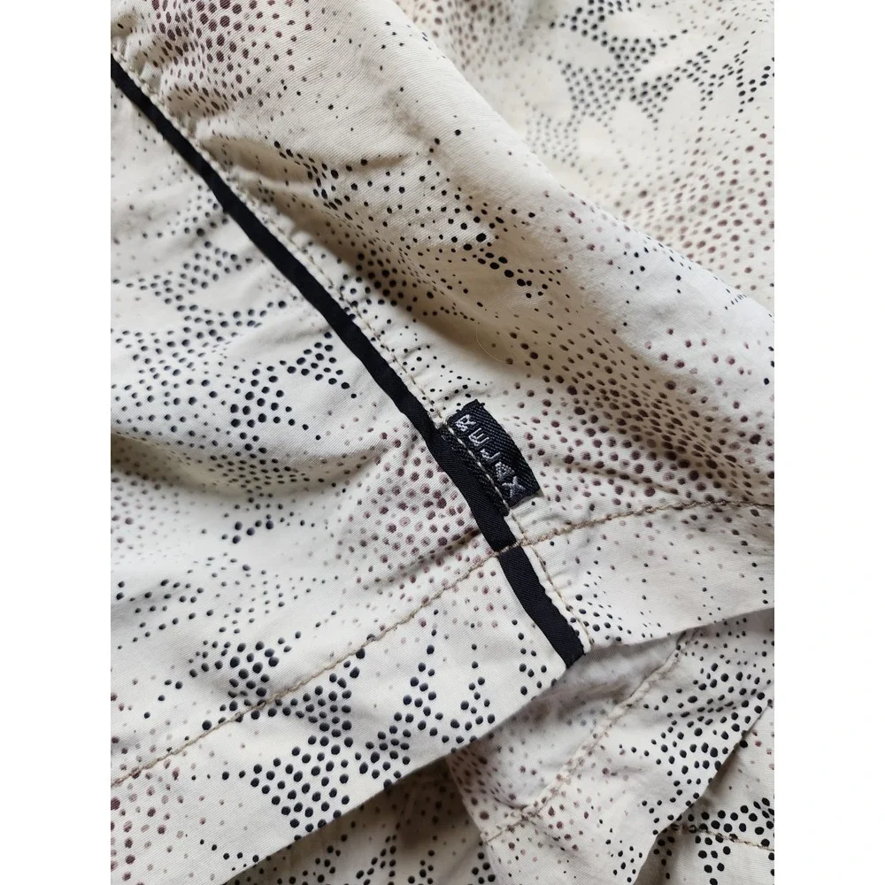 Tommy Bahama Relax Swim Shorts Men's XL Cream Floral Brief Lined Drawstring